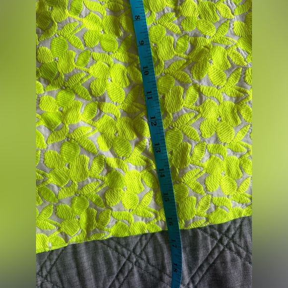 J. Crew bright floral embroidered skirt - Picture 8 of 9